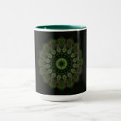 Mandala Design Mug Mok (Midden)