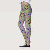 Mandala Design, Neon Flower Power! Leggings (Links)