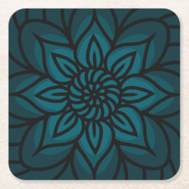 Mandala Design Paper Coaster Kartonnen Onderzetters