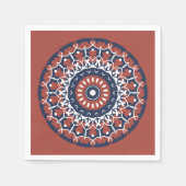 Mandala Design papieren servet (Voorkant)