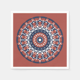 Mandala Design papieren servet