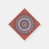 Mandala Design papieren servet (Hoek)