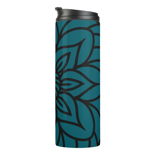 Mandala Design Thermosbeker (Geroteerd rechts)