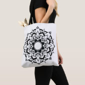 Mandala Design Tote Tas (Dichtbij)