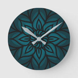 Mandala Design Wall Clock Ronde Klok