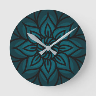 Mandala Design Wall Clock Ronde Klok