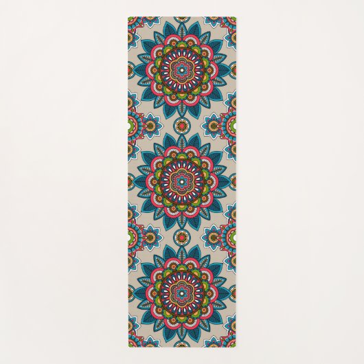 Mandala Design Yogamat (Voorkant)