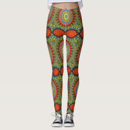 MANDALA DESIGNER COLLAGE (kleinschalig) Leggings