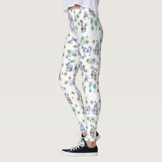 Mandala-dieren Leggings (Links)