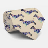 Mandala Dog, Stropdas Dachshund (Opgerold)