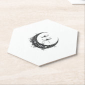 Mandala Dragonfly Gothic Dragonflies (1) Kartonnen Onderzetters (Schuin)