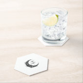 Mandala Dragonfly Gothic Dragonflies (1) Kartonnen Onderzetters (Insitu)