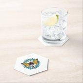 Mandala Dragonfly - Lotus Flower Insect Lover Ento Kartonnen Onderzetters (Insitu)