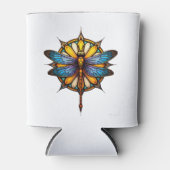 Mandala Dragonfly Luminous Sacred Geometry Spiritu Blikjeskoeler (Voorkant)