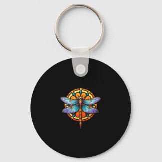 Mandala Dragonfly Luminous Sacred Geometry Spiritu Sleutelhanger