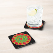 Mandala drankondelaar bier onderzetter (Rechterzijde)