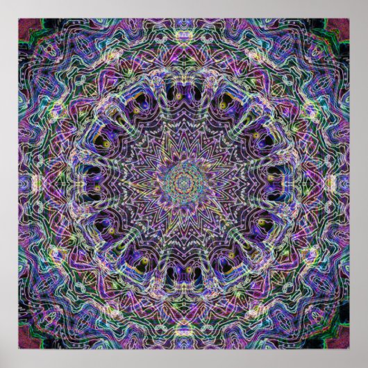 Mandala Dream Catcher Poster (Voorkant)