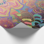 Mandala Drie Lagen in Gold Cadeaupapier (Hoek)