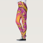 Mandala - Een blikje Rozen met een staart Leggings (Links)