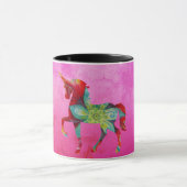 Mandala  Eenhoorn Roze Magie Combo Mok (Midden)