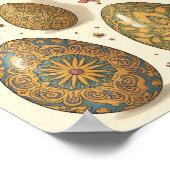 Mandala Egg – ingewikkeld Boho Floral ontwerp Poster (Hoek)