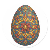 Mandala Egg – ingewikkeld Boho Floral ontwerp