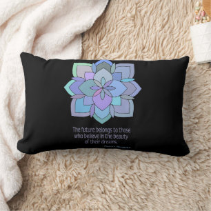 Mandala Eleanor Roosevelt Beauty Quote Kussen