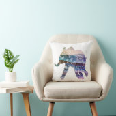 Mandala Elephant Art Throw Cushion Kussen (Stoel)