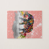 Mandala Elephant Legpuzzel (Horizontaal)