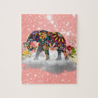 Mandala Elephant Legpuzzel