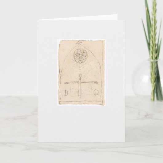 Mandala en kathedraal kaart (Voorkant)