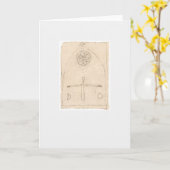 Mandala en kathedraal kaart (Gele Bloem)