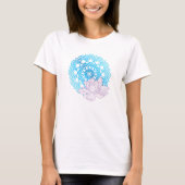Mandala en Lotus T-shirt (Voorkant)