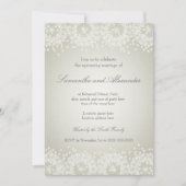 Mandala en parels | Wedding repetitie diner Kaart (Voorkant)