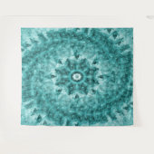 Mandala en Turquoise..... Wandkleed (Voorkant (horizontaal))