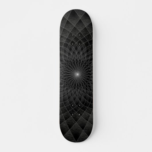 Mandala Energy in Motion - Spirituele stroom Persoonlijk Skateboard (Voorkant)