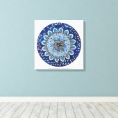 Mandala Esplendor Canvas Afdruk (Insitu (Houten vloer))