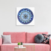 Mandala Esplendor Canvas Afdruk (Insitu (Woonkamer))