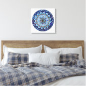 Mandala Esplendor Canvas Afdruk (Insitu (Slaapkamer))