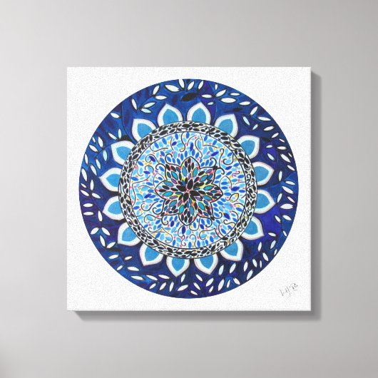 Mandala Esplendor Canvas Afdruk (Voorkant)