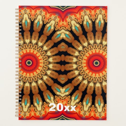 Mandala-explosie Planner (Voorkant)