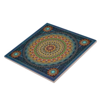 Mandala Fantasia Tile Tegeltje