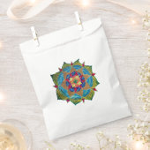 Mandala Favor Bag Bedankzakje (Geknipt)