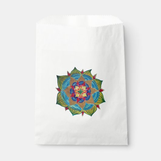 Mandala Favor Bag Bedankzakje (Voorkant)