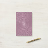 Mandala, fietsdraden 10 post-it® notes (Op bureau)