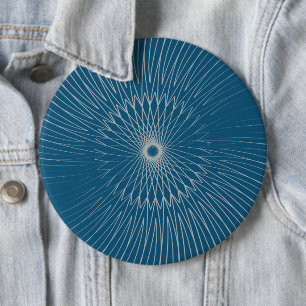 Mandala, fietsdraden 11 ronde button 6,0 cm