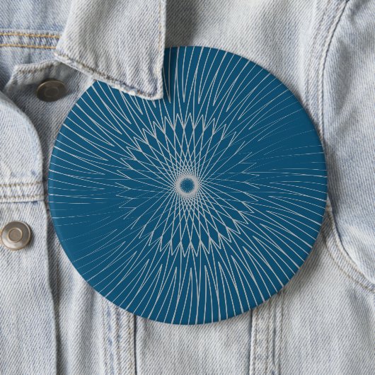 Mandala, fietsdraden 11 ronde button 6,0 cm (In situ)