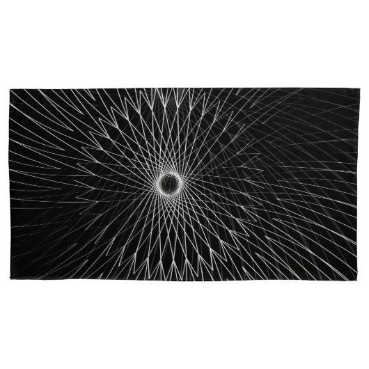 Mandala, fietsdraden 1 kussensloop (Voorkant)