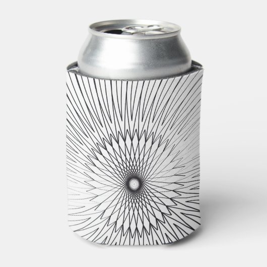 Mandala, fietsdraden 2 blikjeskoeler (Blikje Voorkant)