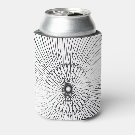 Mandala, fietsdraden 2 blikjeskoeler (Blikje Achterkant)